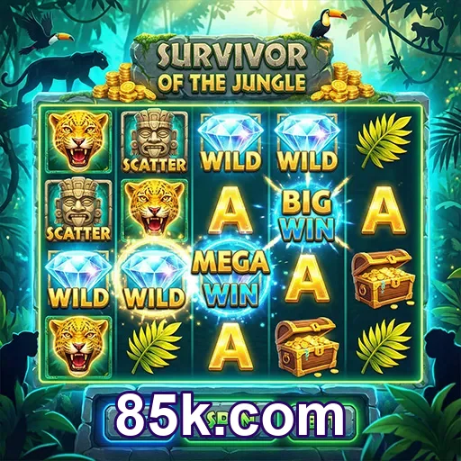 Tela com regras e suporte visíveis na plataforma 85k.com